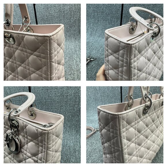 DIOR Lady Dior Large Leather Satchel Bag ccofb1250-102525 - Picture 10 of 16